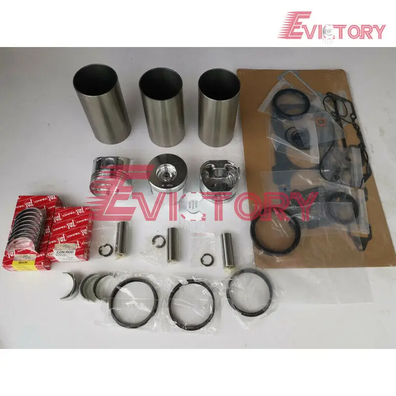 Fit for KUBOTA engine D1503 water pump oil pump conrod valve and rebuild kit