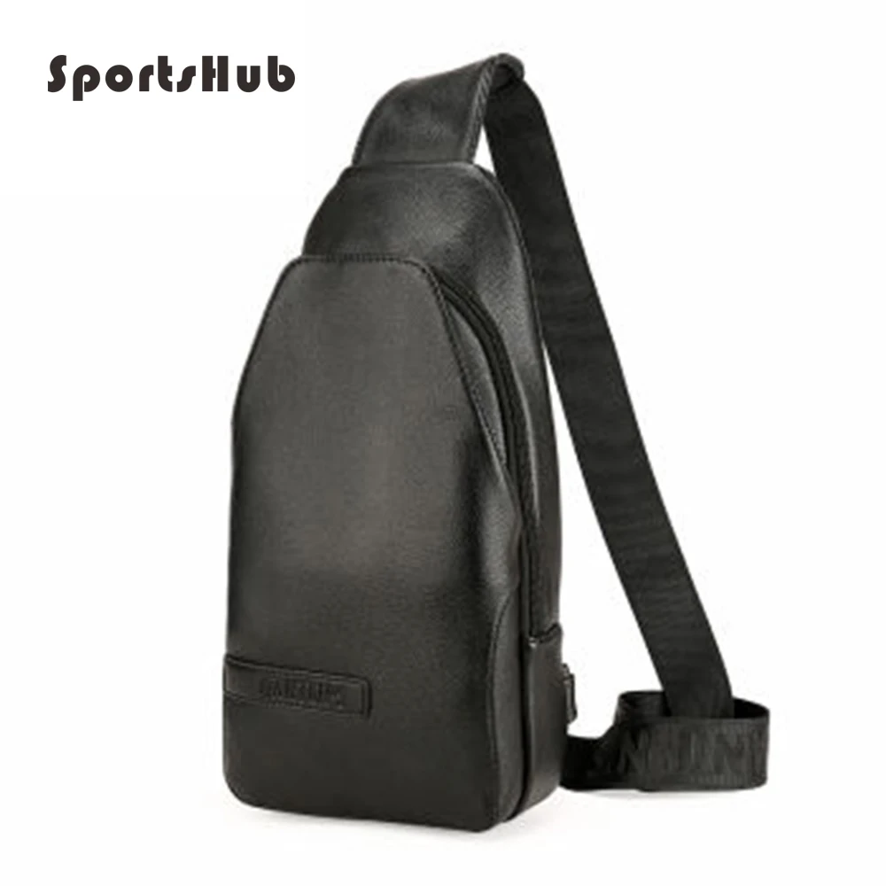 SPORTSHUB Multifunctional Soft Leather Outdoor City Jogging Bags Sport Exercise GYM Phone Bags Men Bags SB0007