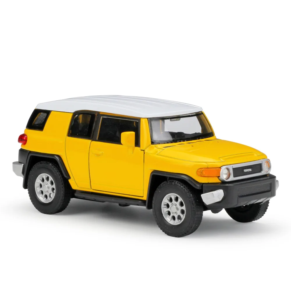 ขาย 1: 36Toyota FJ off-road อัลลอยด์, จำลอง Die-Cast โลหะดึงกลับของเล่นเด็กวันเกิดของขวัญจัดส่งฟรี