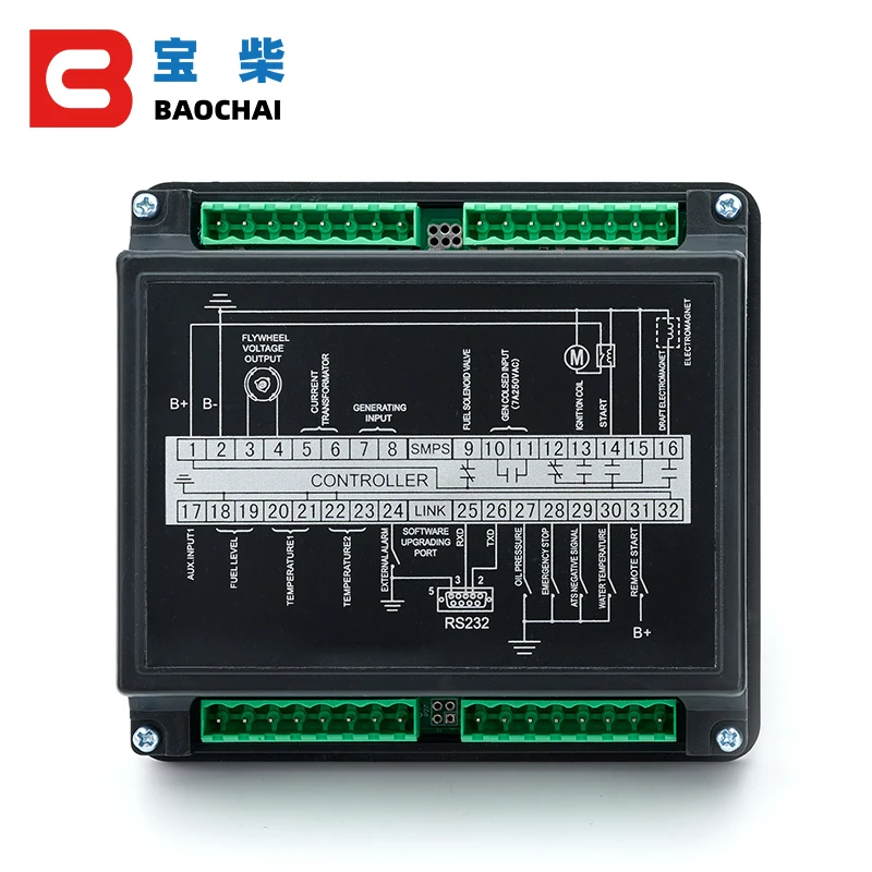 Imagem -06 - Generator Controller Sounding e Generator Fault Protection Automaticamente e Totalmente Hj303a