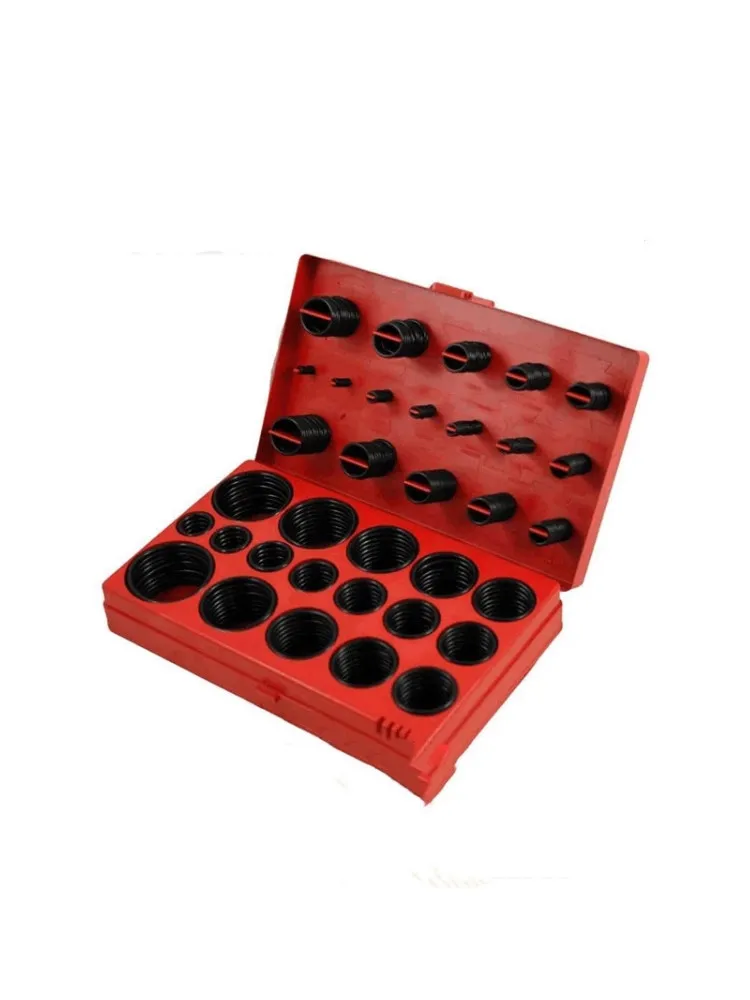 Kit de joints toriques en caoutchouc, joint d'étanchéité universel, assortiment de joints toriques en caoutchouc pour plombiers généraux, atelier de mécanique, 419 pièces/boîte