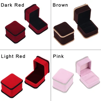 Pink/Brown/Light Red/ Dark Red Beautiful Ring Box