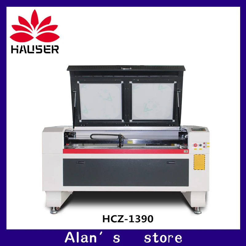 1390 laser co2 100w high power laser engraving machine, laser cutter machine, laser marking machine, working size 1300 * 900mm