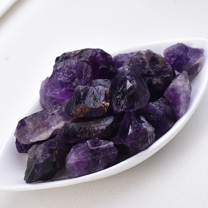 1PC Natural Amethyst Irregular Healing Stone Purple Gravel Mineral Specimen Raw Quartz Crystal Gift Jewelry Accessory Home Decor