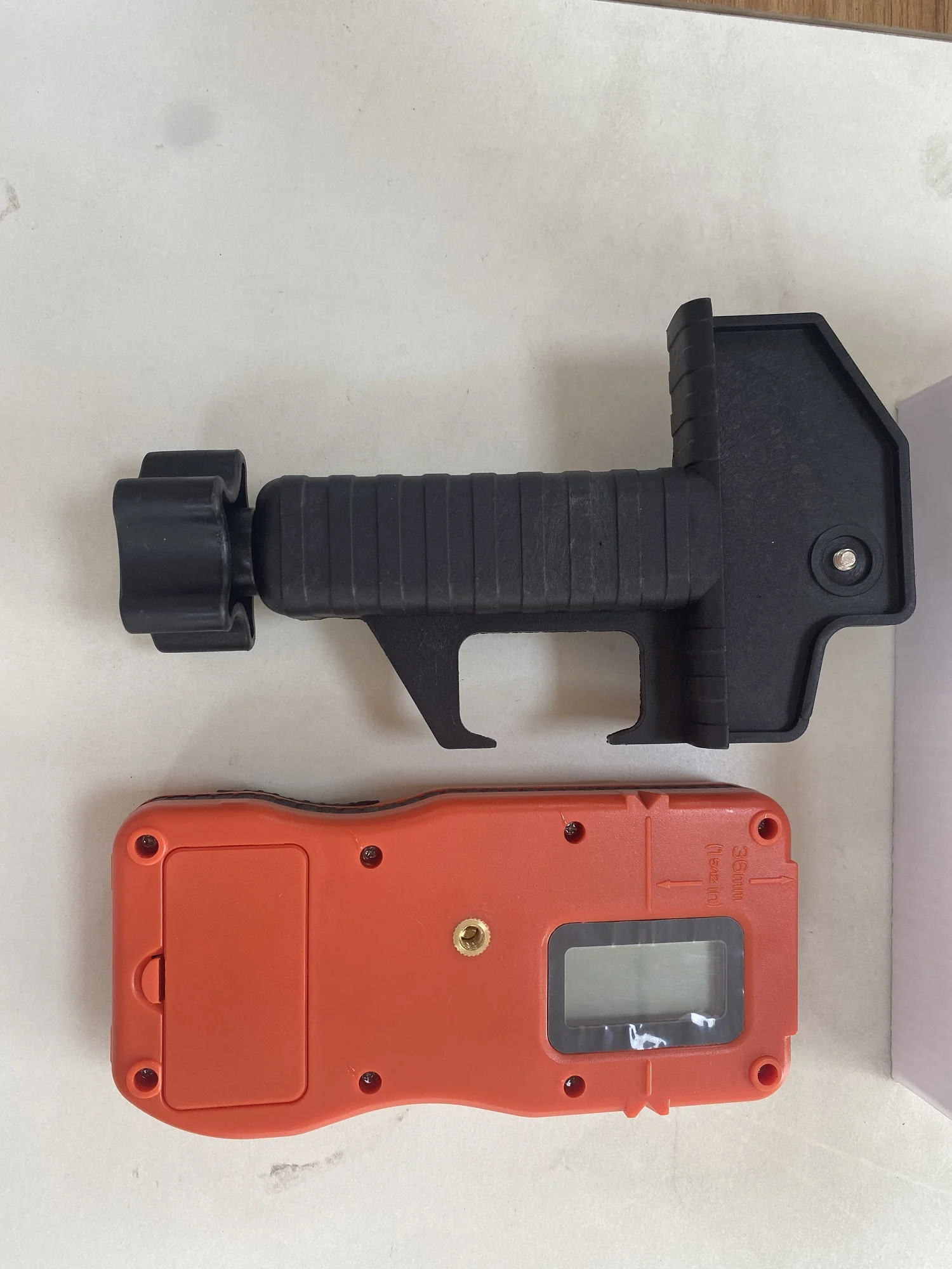 The Orange Shell Receiver of Self-leveling Green or Red Beam Rotary Laser Level