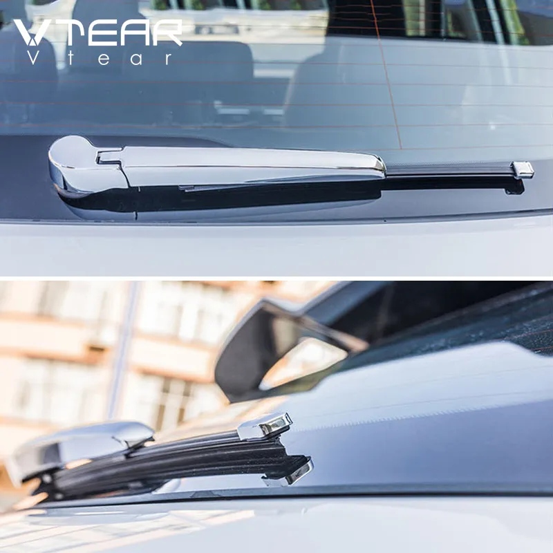 Vtear For Geely Coolray SX11 BelGee X50 exterior window rear wiper frame trim cover Car Mouldings styling accessories parts 2024