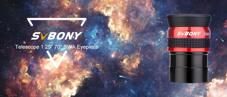 Svbony SV154 Teleskop-Okular 70 Grad SWA Super-Weitwinkel-Okular 1,25 Zoll/2 Zoll 15 mm/26 mm für Teleskope – Detail 1