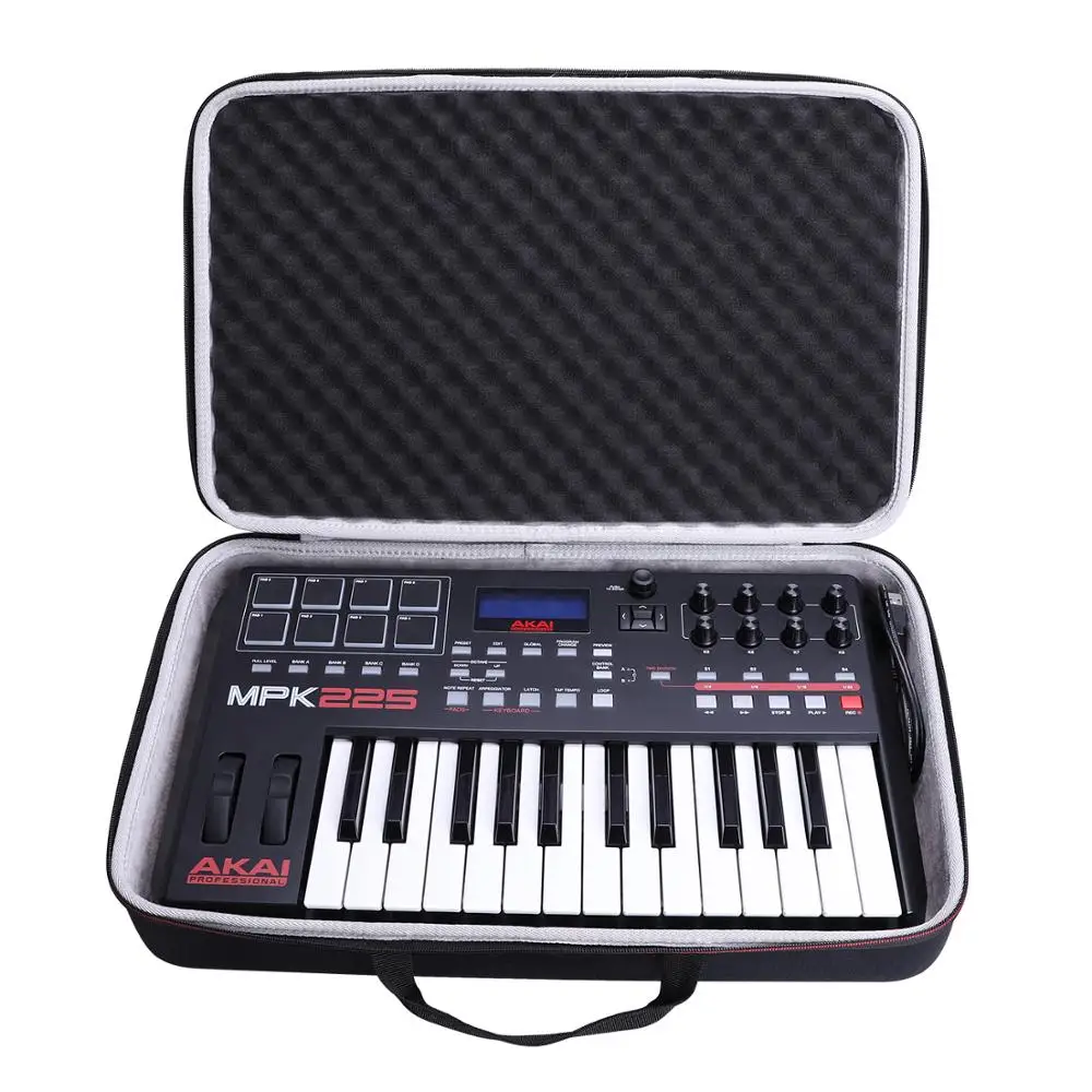 LTGEM EVA Hard Case for Akai Professional MPK225 MIDI Key Board Controller