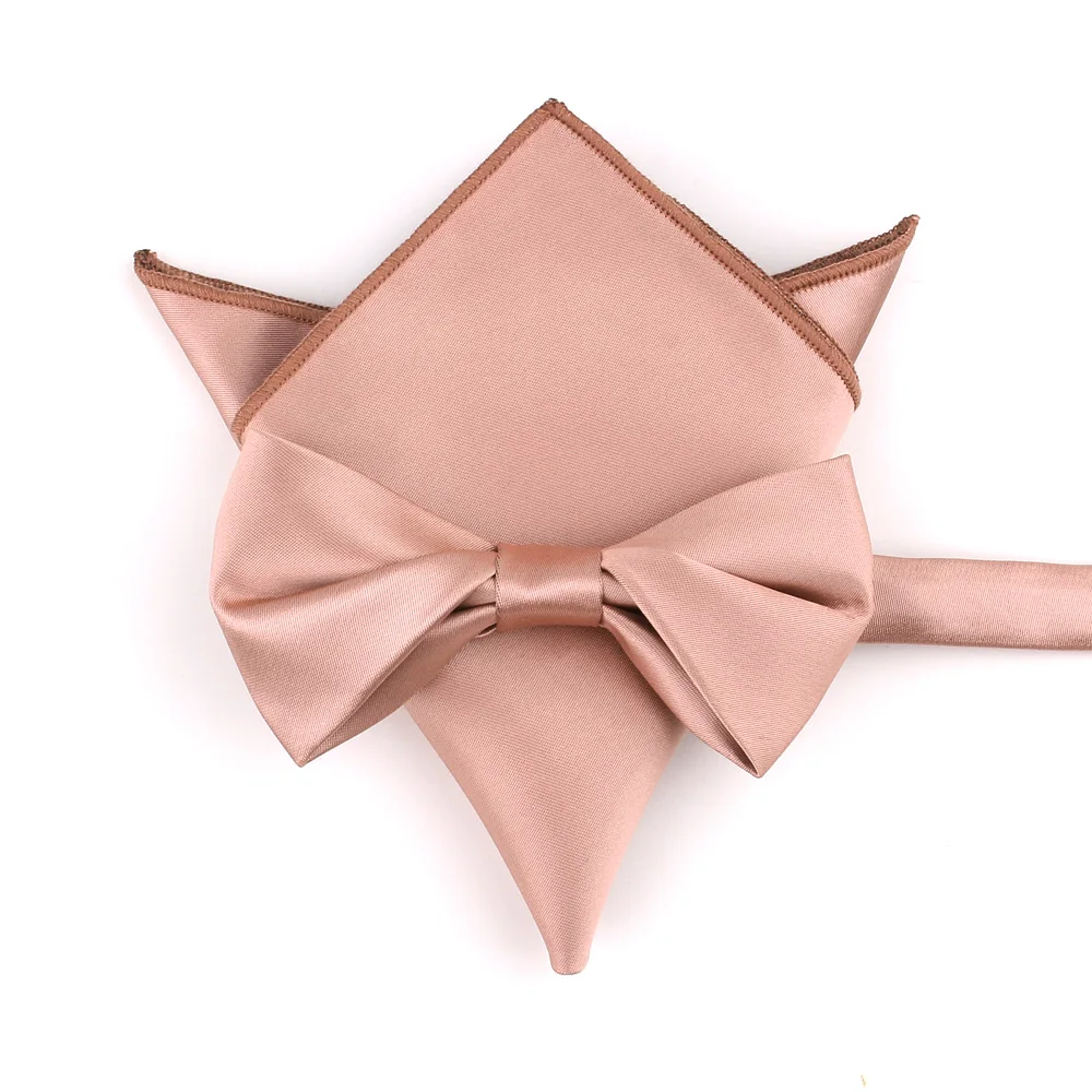 Solid Bowtie For Groom Fashion Satin Bow tie For Men Women Bowknot Adult Wedding Bow Ties Cravats Candy Color Groomsmen Bowties