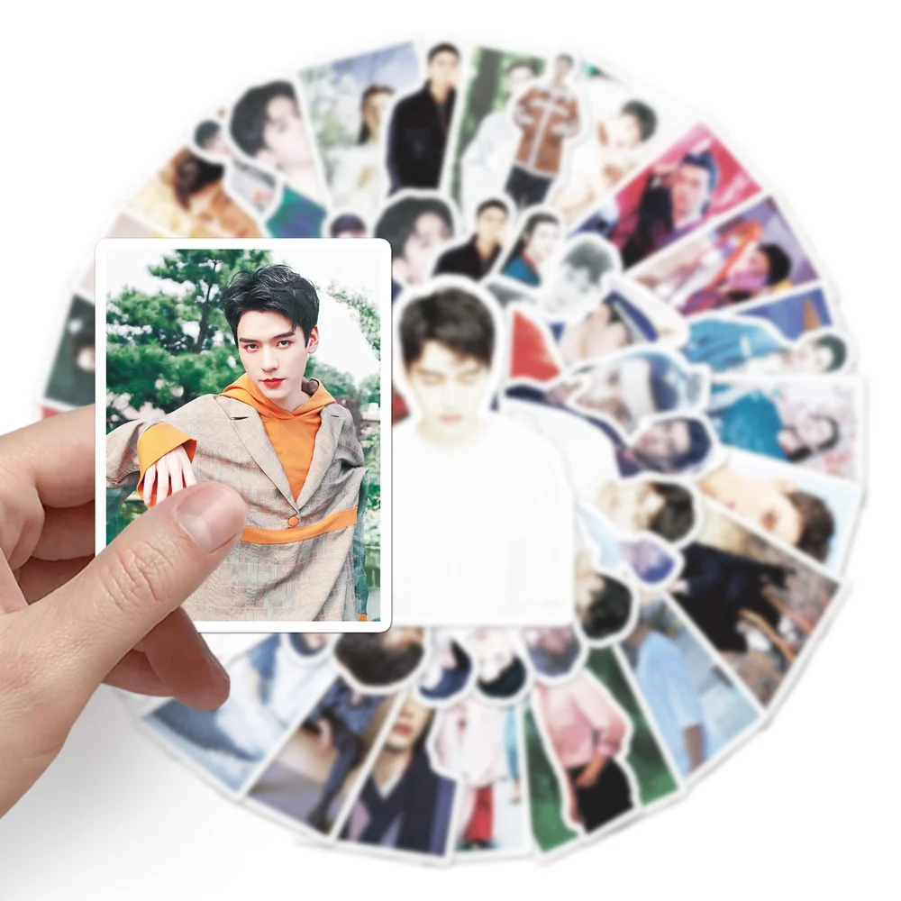 10/50 قطعة أنيمي كلمة الشرف ملصقات شان هو لينغ غونغ يونيو تشانغ زيهان صور ملصق اليد حساب الهاتف الكمبيوتر سكيت #4