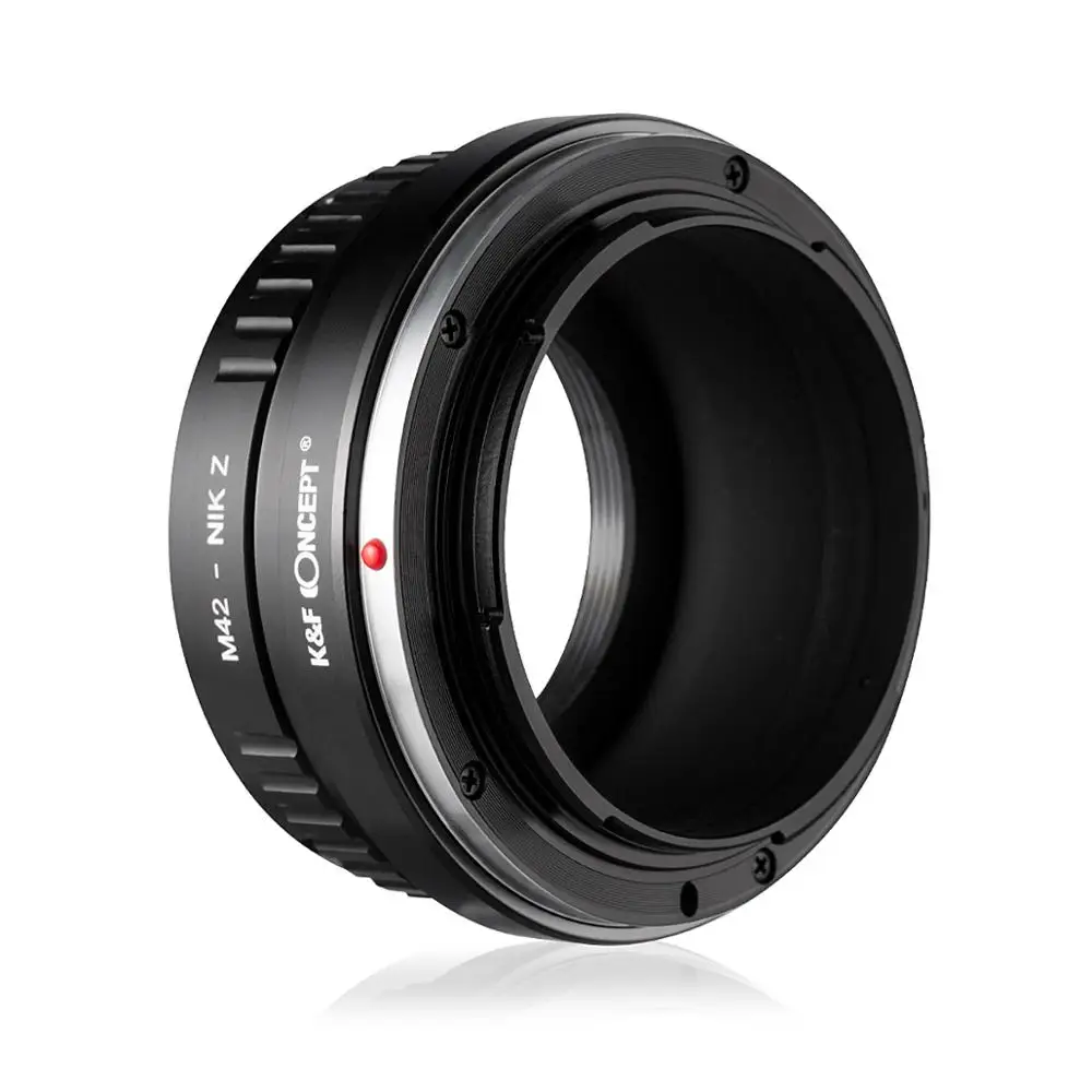 K&F Concept M42-NIK Z for M42 Mount Lens to Nikon Z Mount Camera Zfc Z30 Z50 Z5 Z6 Z6II Z7 Z7II Z8 Z9 Lens Adapter