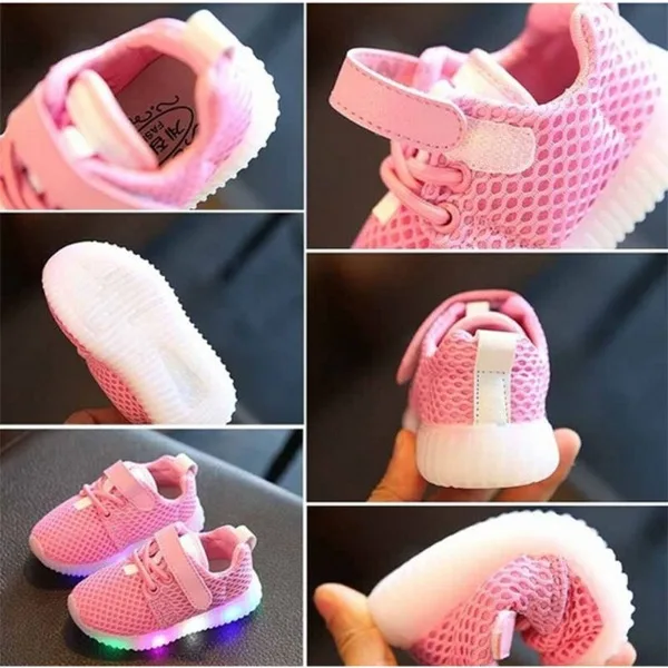 Children Casual Shoes Led Shoes Toddler Baby Boys Girls Kids Luminous Sneakers Light Up Shoes