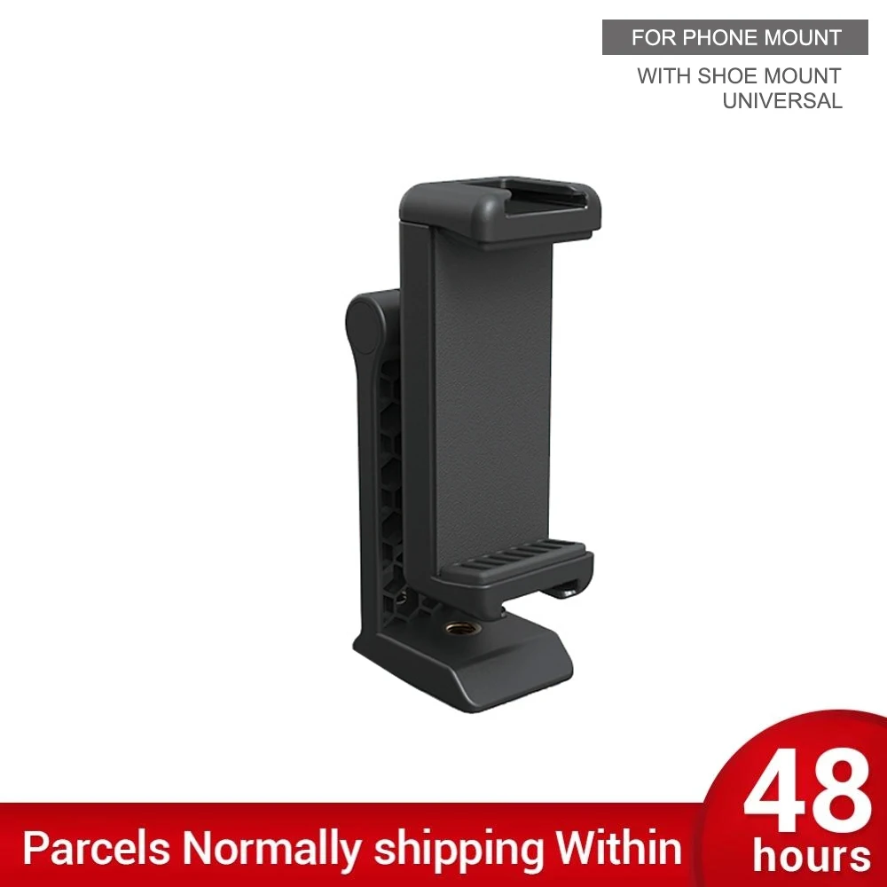 スマートフォン用三脚,アダプタースタンド,デュアルコールドシューズ,電話,三脚,ボールヘッド用