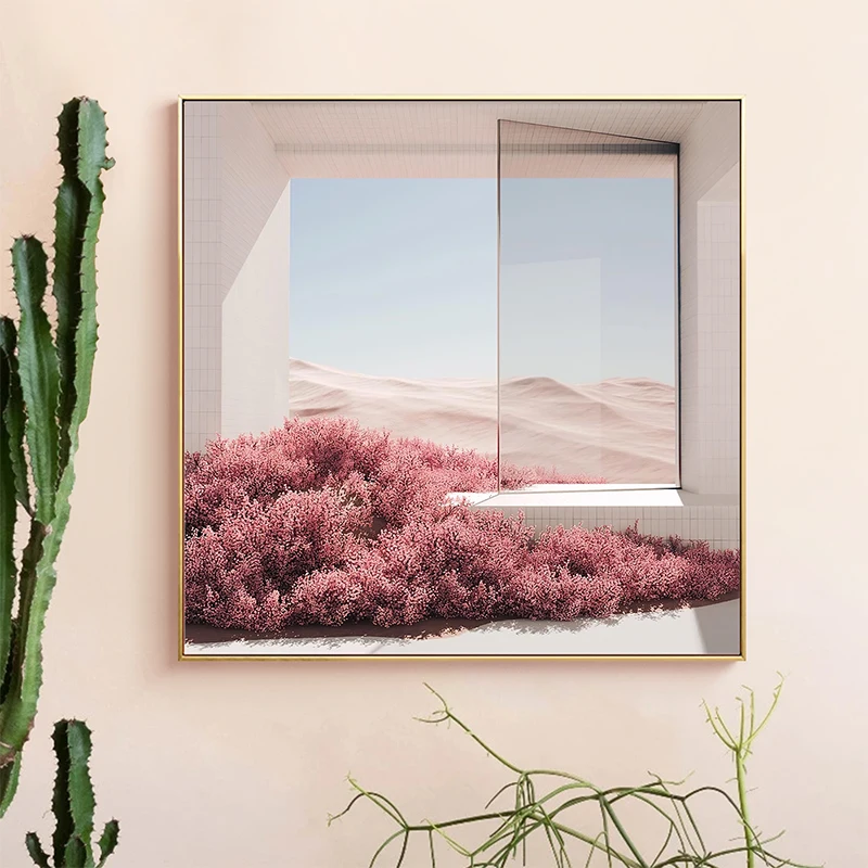 

EECAMAIL Diy Diamond Painting Full Diamond Embroidered Modern Landscape Sofa Background Wall Home Decoration Paintings No Frame