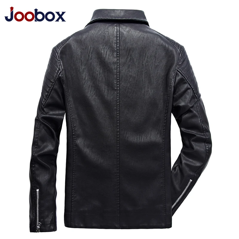 Novel New Men leather jackets coats British classic casual motorcycle leather jacket chaqueta cuero hombre Plus Size L-5XL