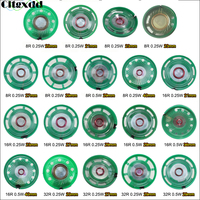 Cltgxdd 1PCS Ultra-thin speaker Doorbell horn Toy-car horn 8/16/32 ohms 0.5W 0.25W 8R 16R 32R speaker 20 21 23 27 29 mm Diameter