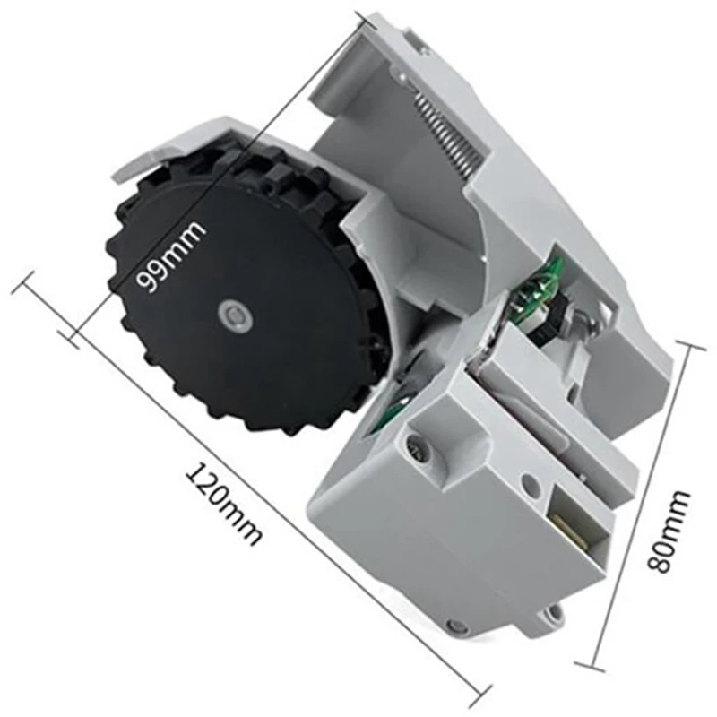 استبدال اليمين اليسار عجلة ل شاومي MIJIA 1C STYTJ01ZHM روبوت مكنسة كهربائية القيادة السلطة عجلة قطع الغيار الملحقات