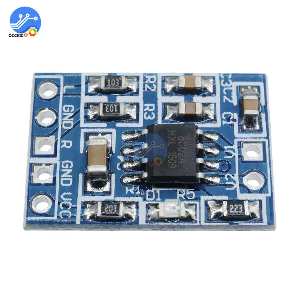 Mini HXJ8002 Mono Amplifier Board BTL Audio Power Sound Voice AMP Board 2.0-5.5V for Speaker