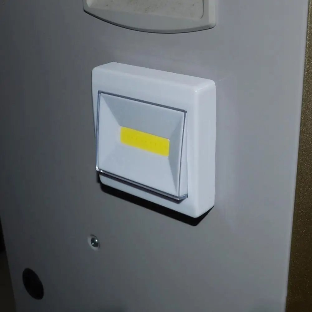 Square COB Wall Light Switch Light Night Light Emergency Lamp Wardrobe Lamp Multifunctional Wall Mount Hallway Lamp