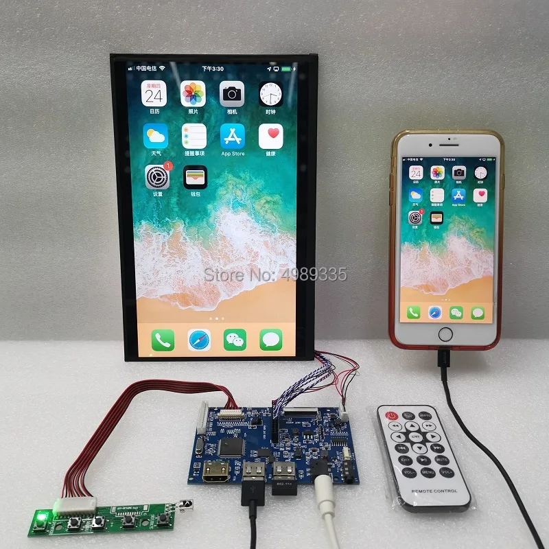 display module Display LCD screen with wireless IPS1280X800 dual USB + WIFI dual channel10.1 inch