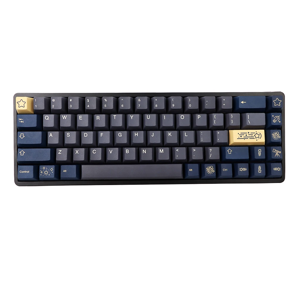 

135 Keys/set Stargaze Keycap Cherry Profile pbt Japan Font Keycaps For MX Switches dz60 GK61 64 108 Dye Sublimation Key Cap