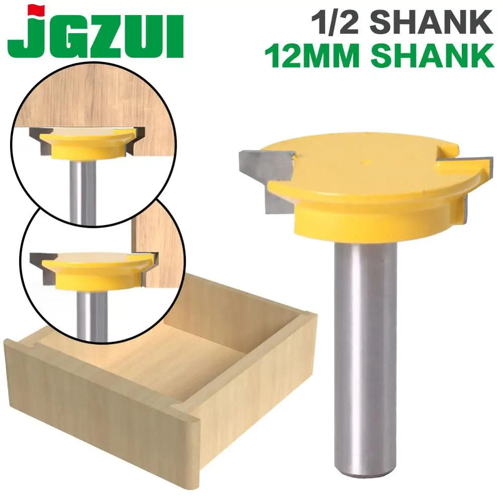 JGZUI Drawer Front Joint Router Bit - Reversible - 1/2\