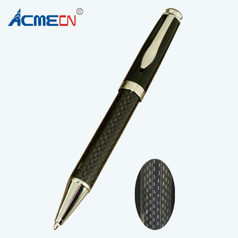 

Luxury 2pcs / Lot Classic Office & School Writing Stationery Gift Sets Ball Pen & Mechanical Pencil Carbon Fiber Twin Pen Sets