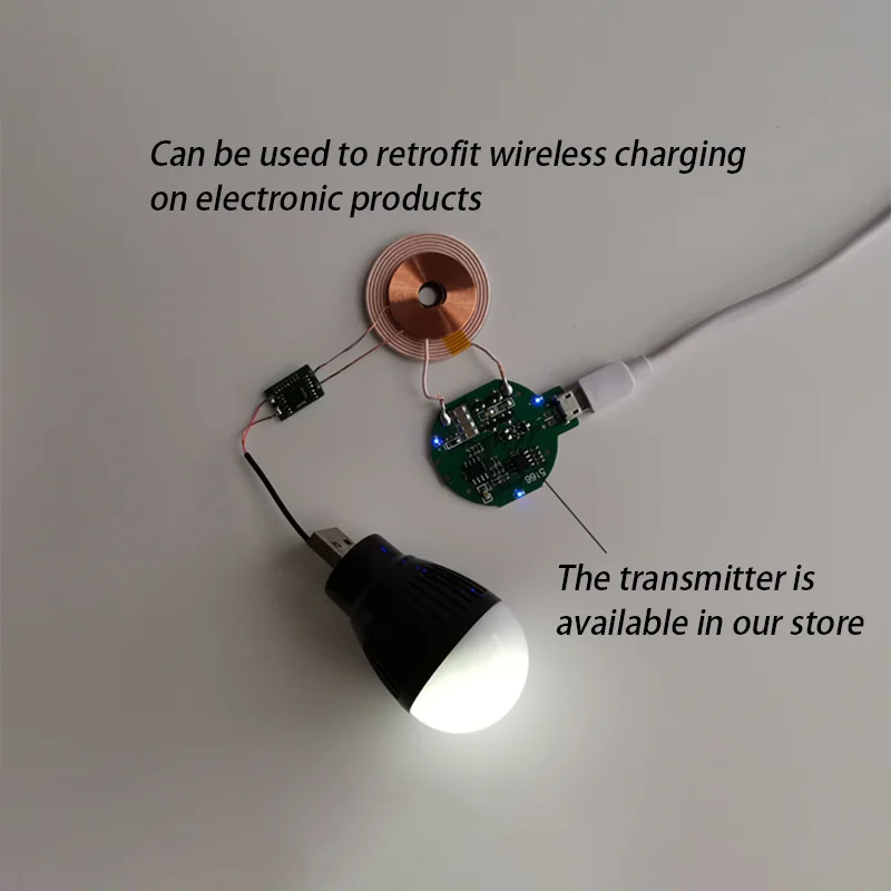 Standardowa ładowarka bezprzewodowa cewka DIY moduł odbiornika PCB bezprzewodowa cewka ładująca bezprzewodowy odbiornik