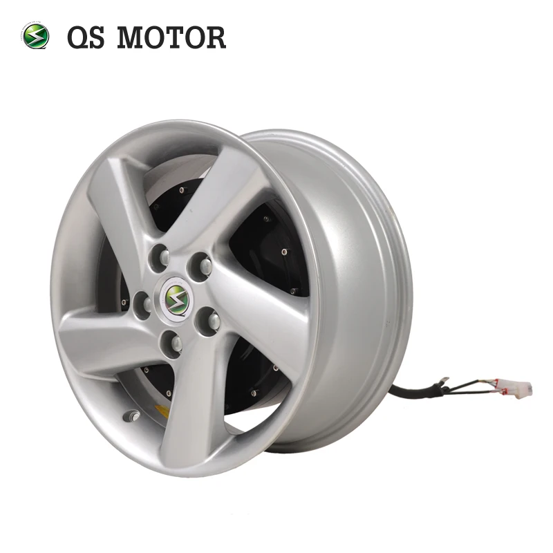 QS Motor 5000 W 273 45 H V2 Bürstenlosen DC Getriebelose Elektrische Auto In Rad Hub Motor