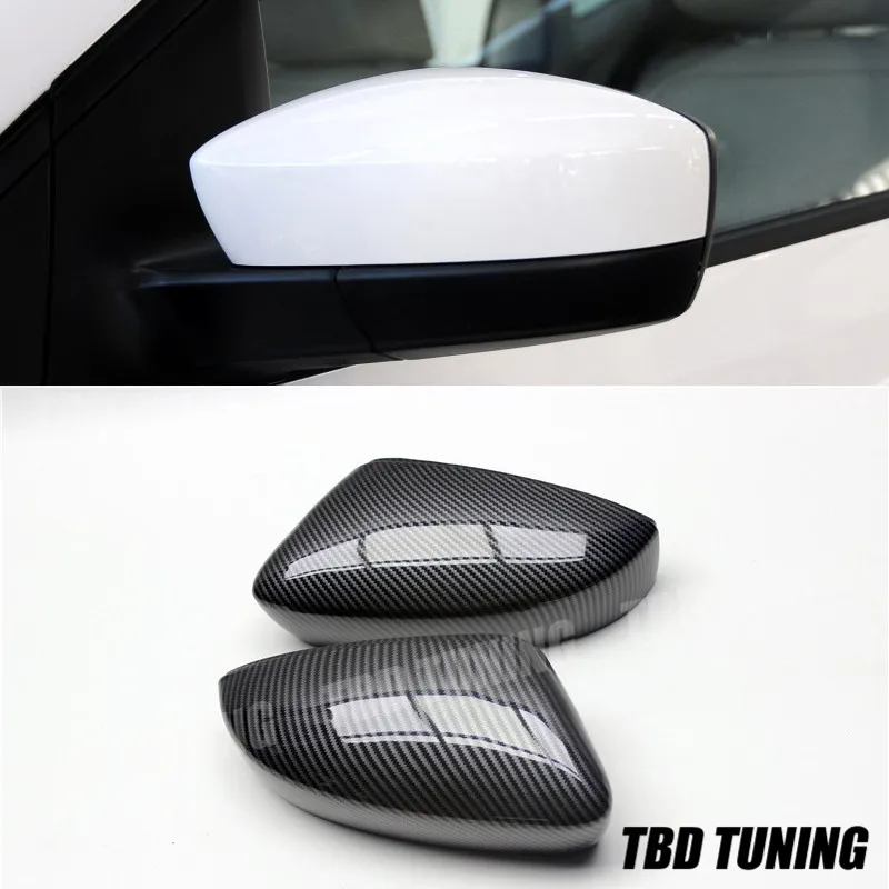 

Carbon Look Style Rear View Mirror Cover For Volkswagen VW Polo Lavida 2009 2010 2012 2013 2014 2015 2016 2017 Mirror Cover