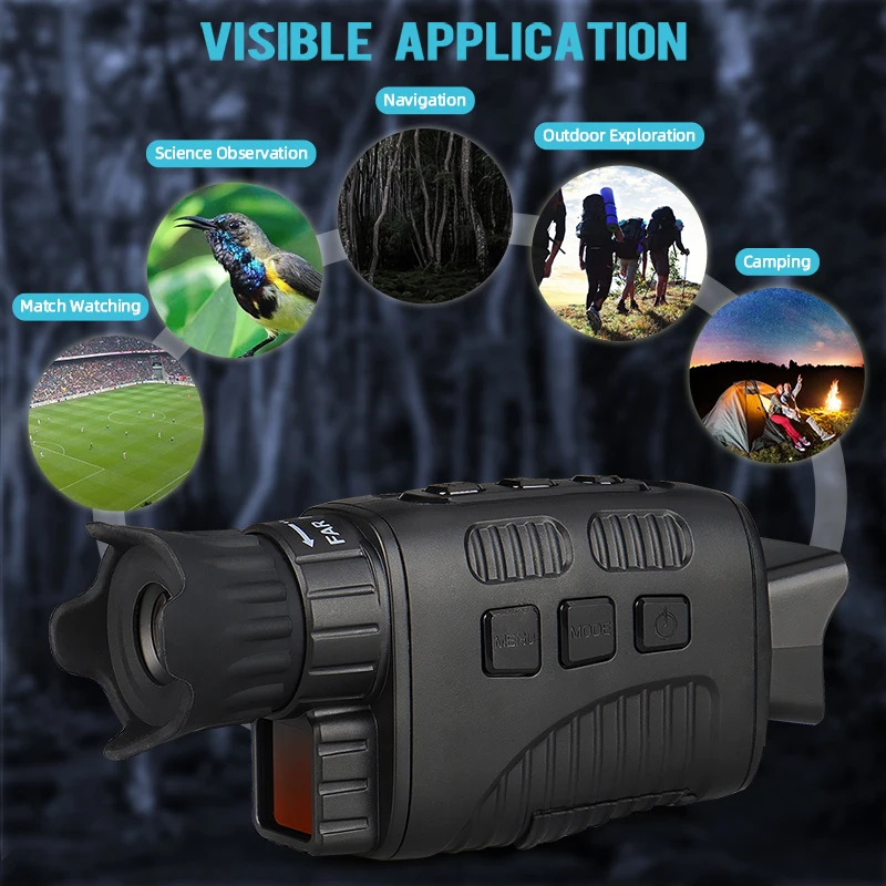 960P HD Night Vision Monocular, PP27-0029 meters 1.5