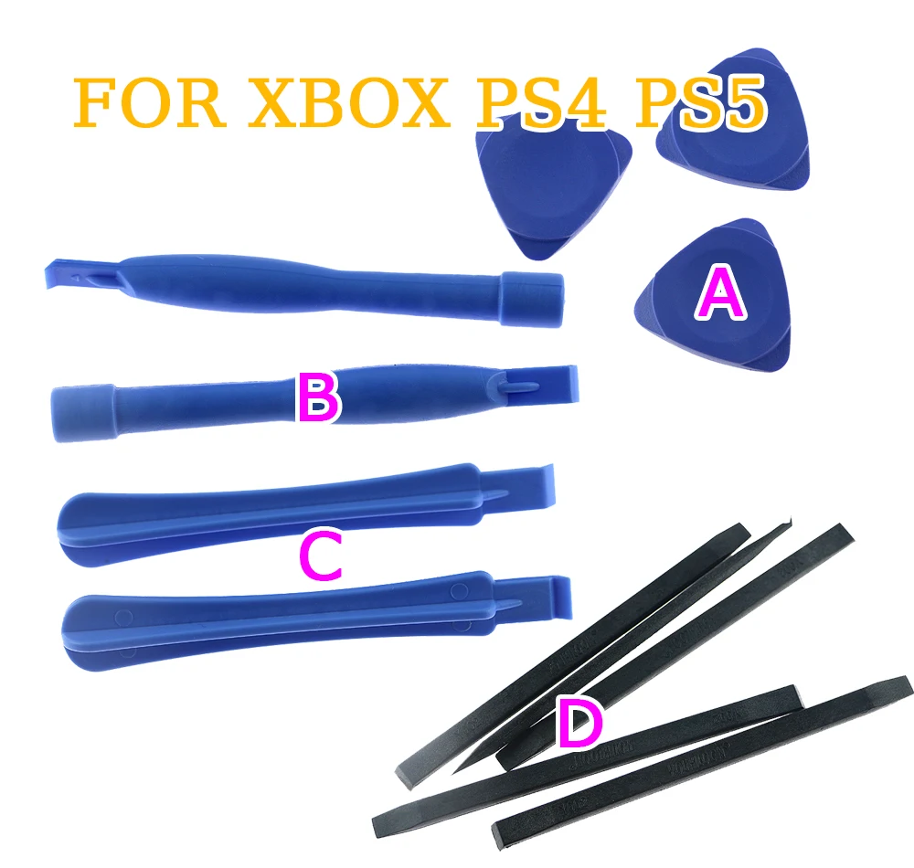 200PCS Prying Tool Set for Sony PlayStation 5 4 PS5 PS4 PS3 Controller Open Shell Tools for Xbox One Series X S 360 Elite