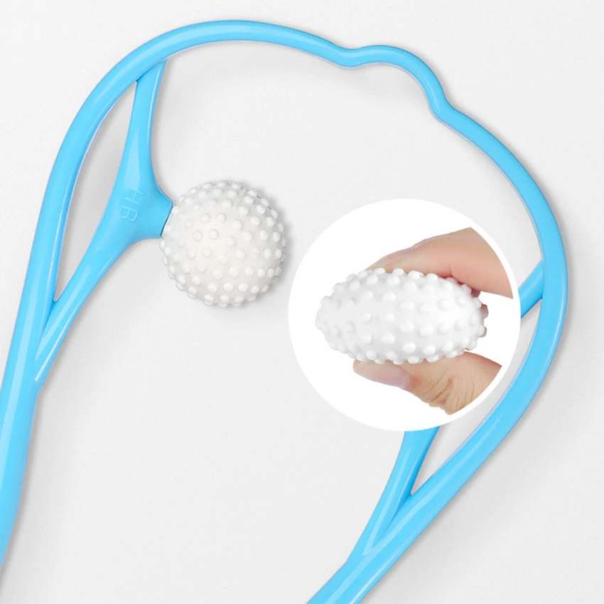 يده الأسطوانة مدلك الرقبة مدلك S شكل عرض قابل للتعديل الساقين الكتف مشبك تدليك الاسترخاء تدليك للياقة البدنية أدوات