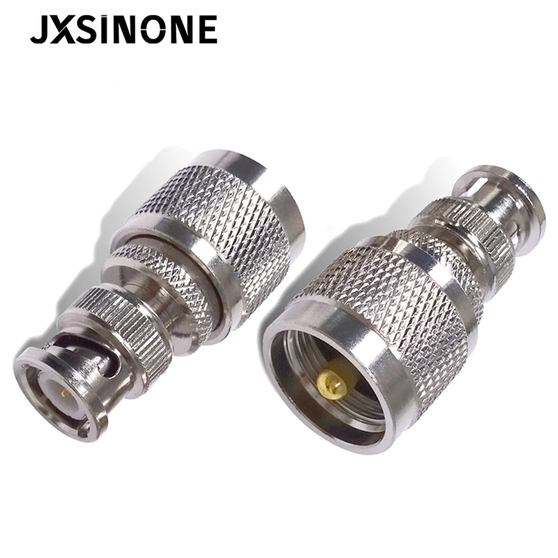 JXSINONE 1PC BNC Male to UHF PL259 Male Plug RF Adapter Connector Coaxial For Radio Antenna Accessories C20065