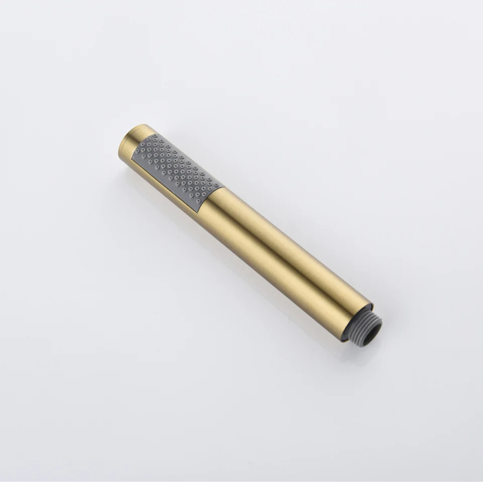 3 Holes Deck Mount Bathtub Faucet 100% Brass Pull Out Shower Faucet Bath Tub Hot & Cold Mixer Water Tap