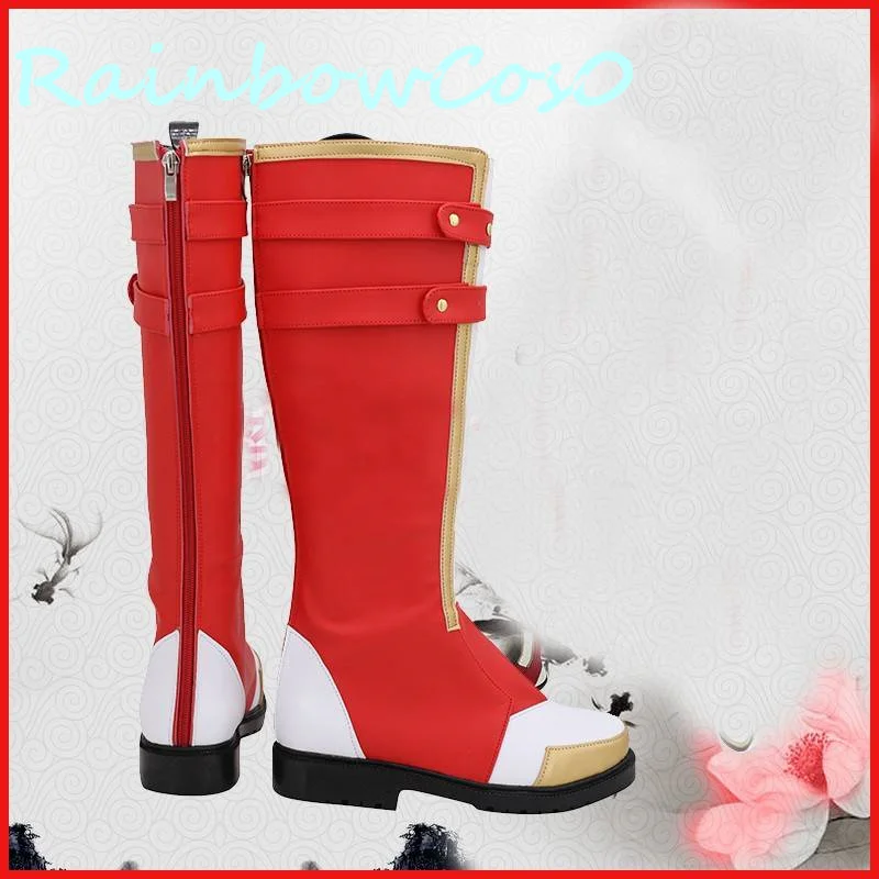 Ensemble Sterren Morisawa Chiaki Cosplay Schoenen Laarzen Game Anime Halloween RainbowCos0 W1610