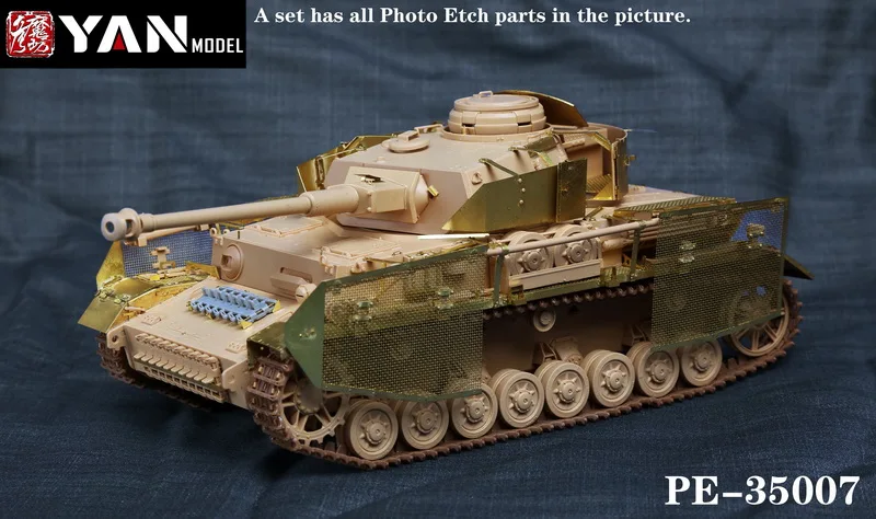 مراجعة وتحليل لقطعة الغيار 35007 لنموذج Pz.Kpfw.IV Ausf.J من Yan Model