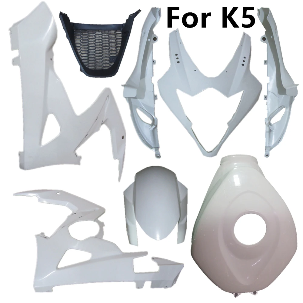 Unpainted Motorcycle Components Bodywork Full Fairing Kits For Suzuki GSXR1000 GSXR-1000 K5 2005 2006 Injection Molding ABS Kit