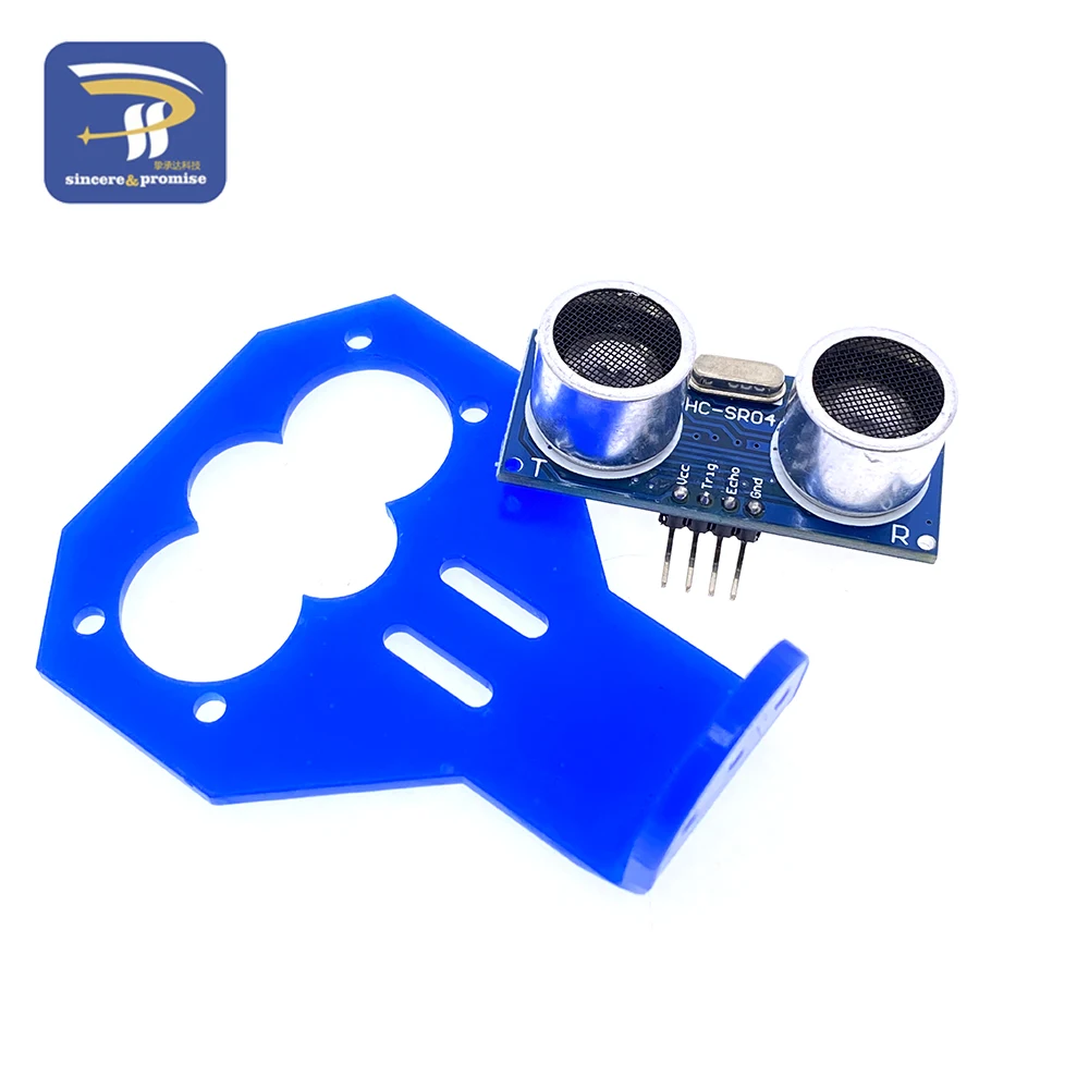 DC 3,3 V-5 V IO Ultraschall Modul Entfernung Messwandler Sensor Für Arduino DIY Kit Welle Detektor Bereich modul HC-SR04 – Detail 5
