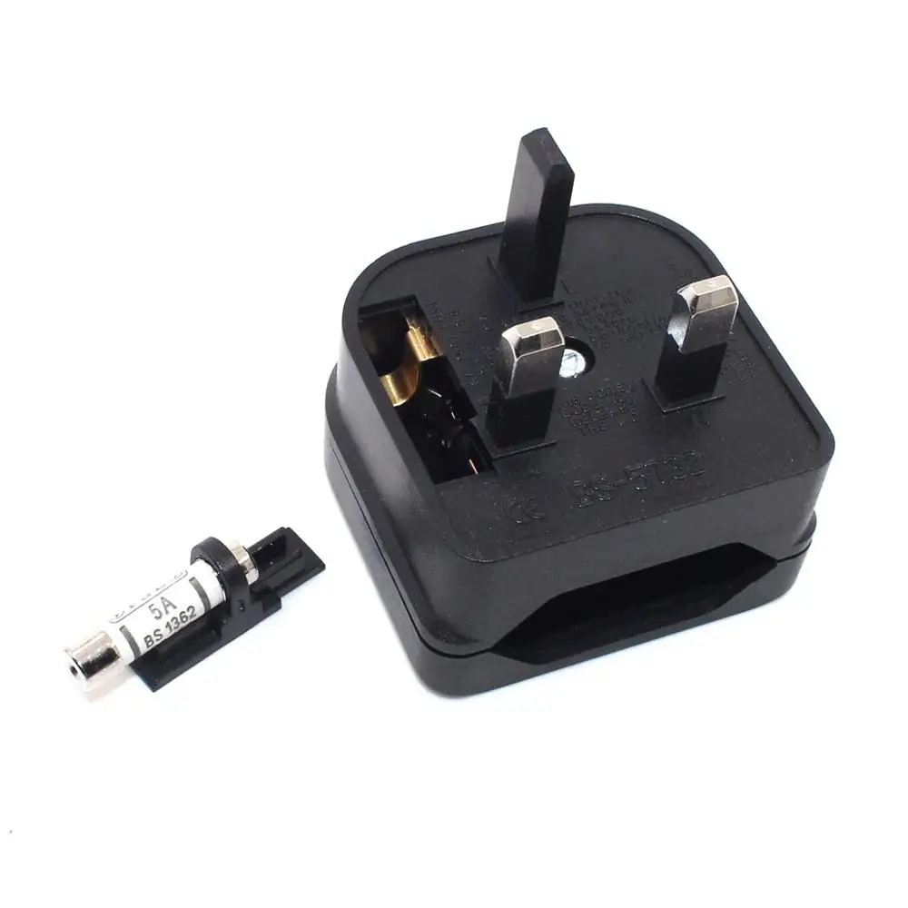 Europese Euro Eu 2 Pin Naar Uk 3Pin Stopcontact Travel Plug Adapter Converter Wall Charger Adapter Connector Nieuw