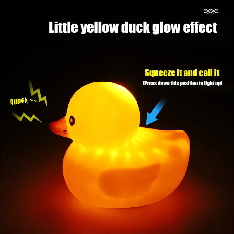 Duck Bicycle Bell Ducky Duck for Motorcycle Bike Accessories Helmet Light Cute Ducks with Helmet for MTB Cycling