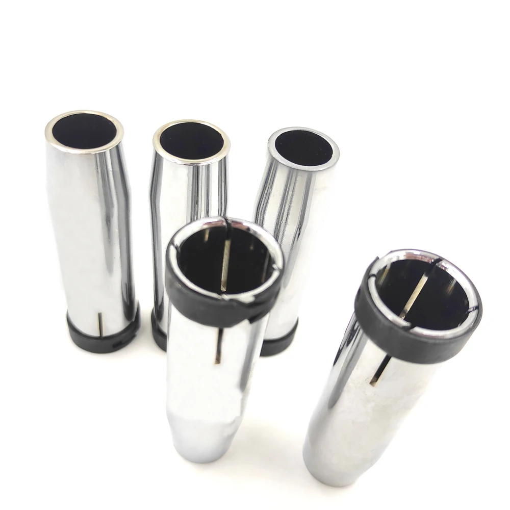 5/10Pcs 36KD Gas Nozzle Pure Copper Euro Conical Shield Cup Tips Nozzle Fit For MB 36KD MIG/MAG Welding Torch 340A