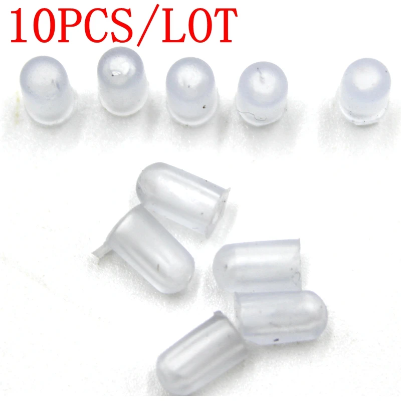 10pcs Diameter 2.3MM Transparent Insulation Cap Protective Cover For EL Wire Electroluminescent Light