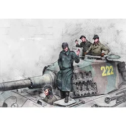 1/35 Resin Model Figure GK, Military theme ，Unassembled and unpainted kit