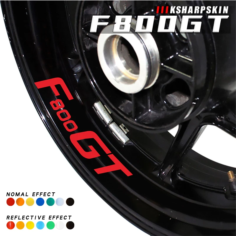 

Customizable motorcycle wheel logo sticker inner ring reflective protection decal decorative film for BMW F800GT f800gt