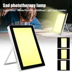 Daylight Therapy Lamp SAD Light 35000 Lux LED Ligh Happy Mood Light Therapy Seasonal Affective Disorder Anti Depression Lamp