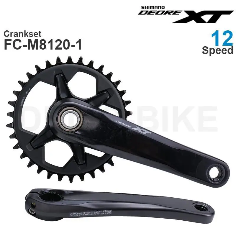 12スピードクランクセット,SHIMANO-DEORE xt m8100,FC-M8100-1 FC