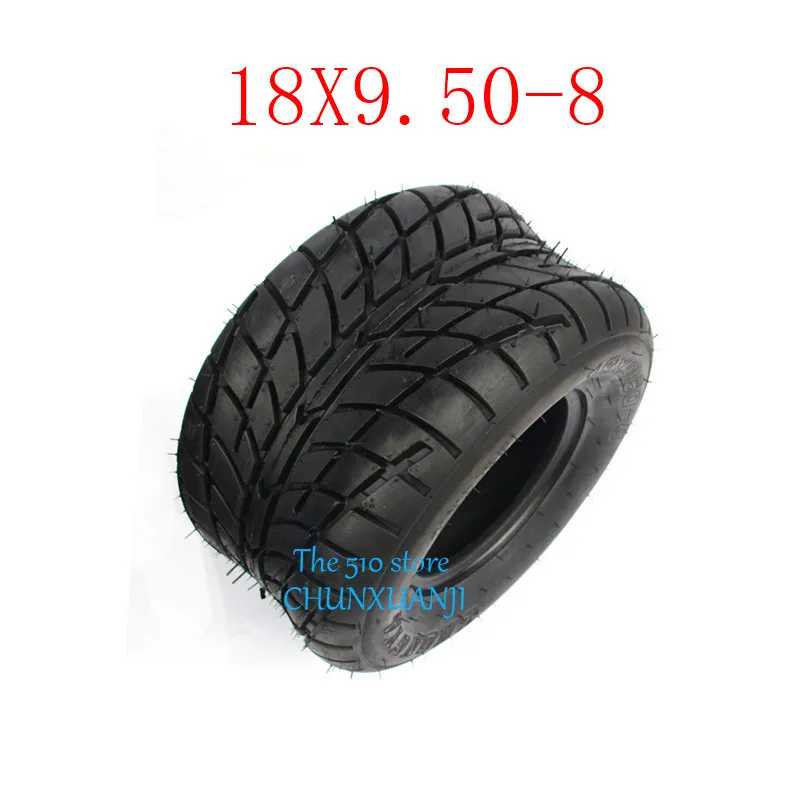 

2PCS GO KART KARTING ATV UTV Buggy 18X9.50-8 Inch Wheel Tubeless Tyre Tire