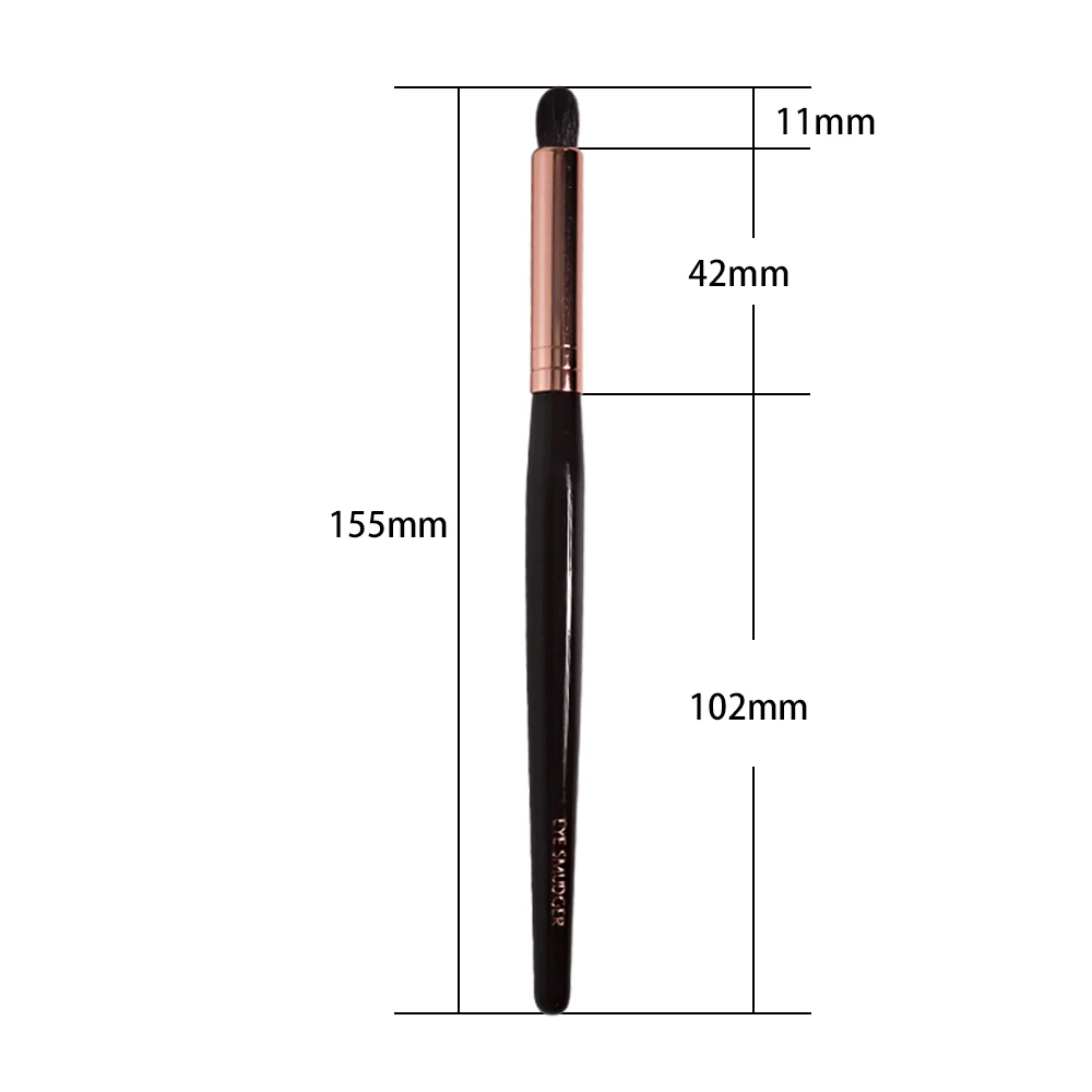 CT Brand Eye Smudger Brush High-end Goat Mixed Squirrel Hair Pointed Eye Shadow Blending Makeup Brush