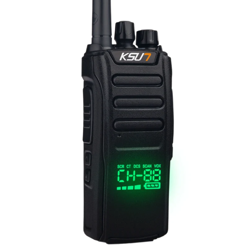 KSUN-walkie-talkie X-60 para exteriores, walkie-talkie a prueba de golpes, resistente al polvo, portátil, 50 Civil, 10 km, 10W